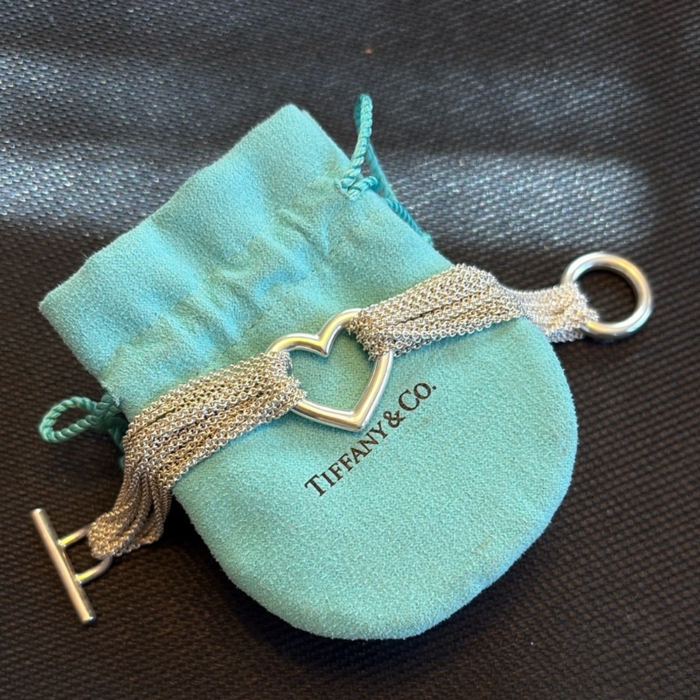 Tiffany & Co. Silver Heart Bracelet